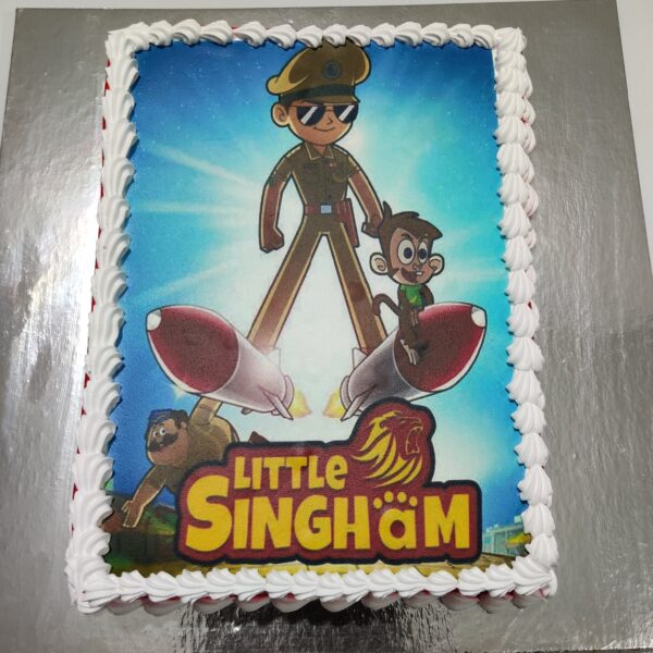 Little Singham Photo Cake - Jaipur
